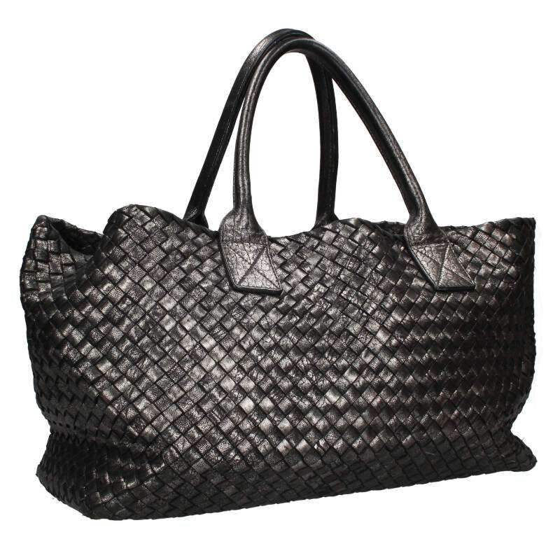 Bottega Veneta 115664 Intrecciato Leather Tote Bag For Men