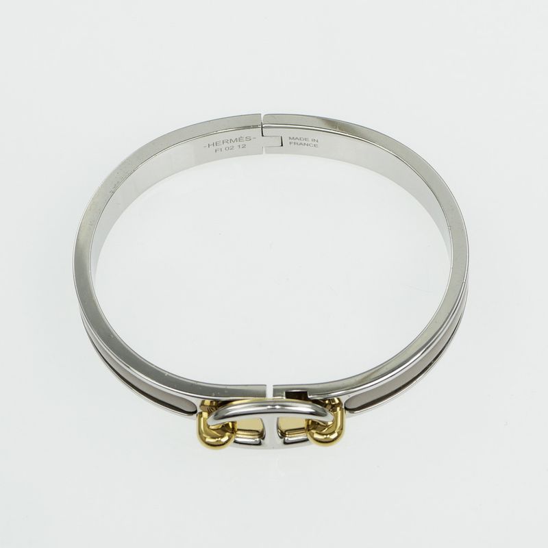 Hermes Mini Click Chaine D'ancre PM Marron Glace Gdhardware Svhardware