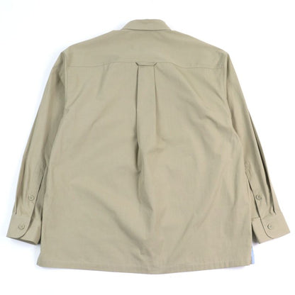 Gucci 24SS 762164 Cotton 100% Logo Embroidery Button-down Long Sleeve Shirt