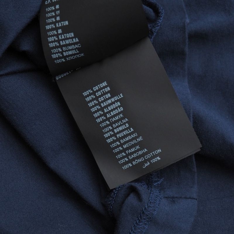 Prada Short Sleeve T-shirt Size M Triangle Patch Crew Neck Chest Pocket