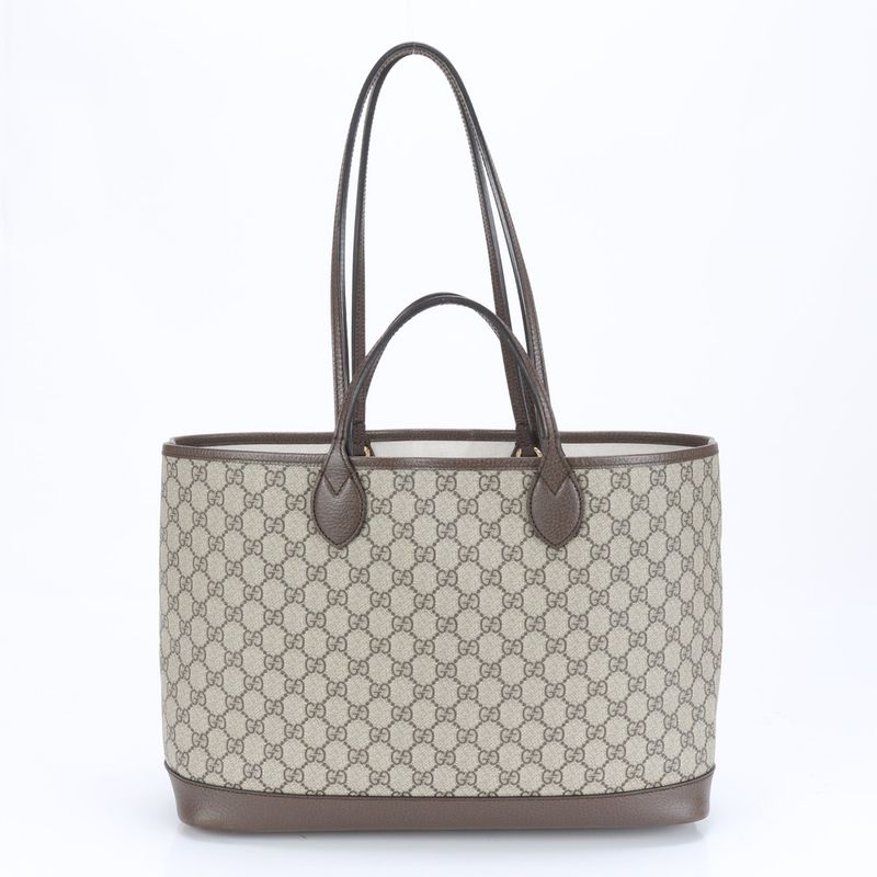 Gucci 739730 Ophidia GG Supreme 2WAY Tote Bag Shoulder Commuter Leather A4