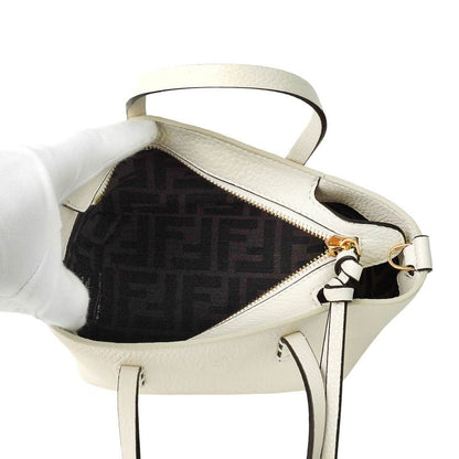 Fendi Handbag Roll Mini White
