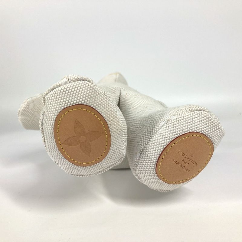 Louis Vuitton Plush Toy Deux Louis Gi0869 Cotton White