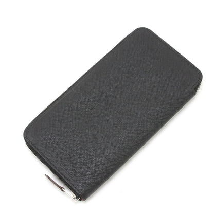 Hermes Long Wallet Azap Silk-in Long Epson Leather Black