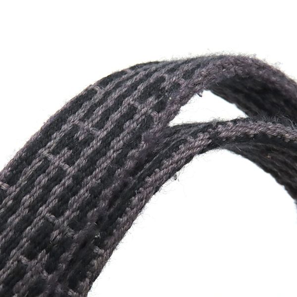 Hermes Tote Bag Her Line Tote MM Canvas Gray Silver Hardware Key and Cadena