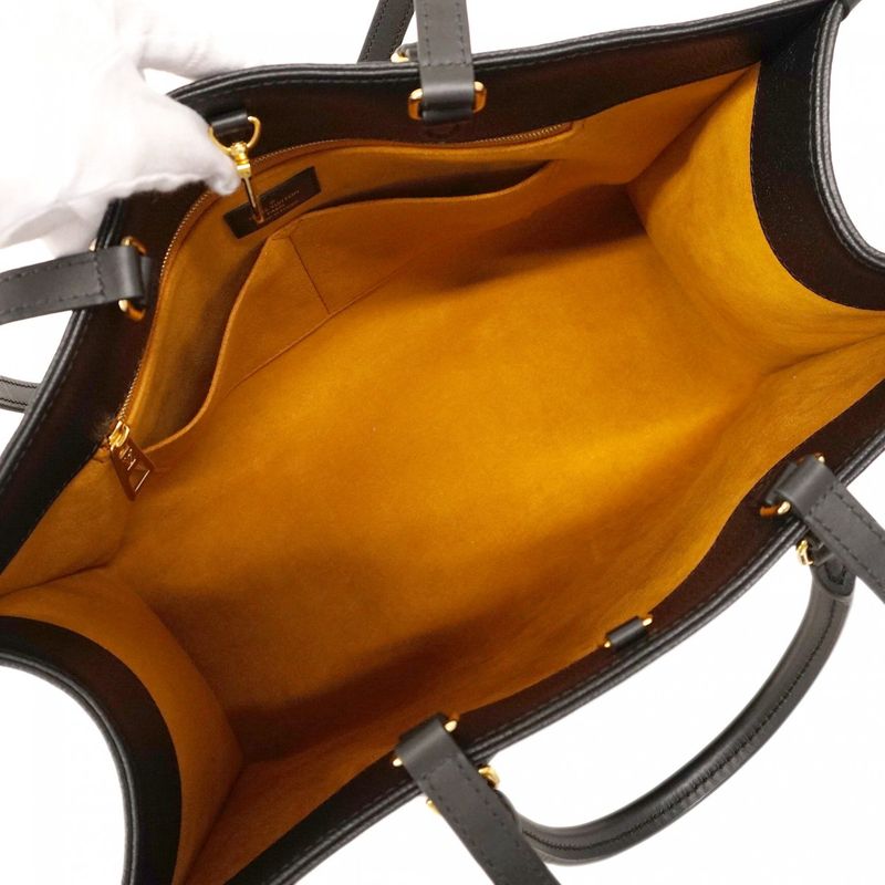 Louis Vuitton Tote Monogram/empreinte On The Go GM M44925 Noir Black 2way Bag