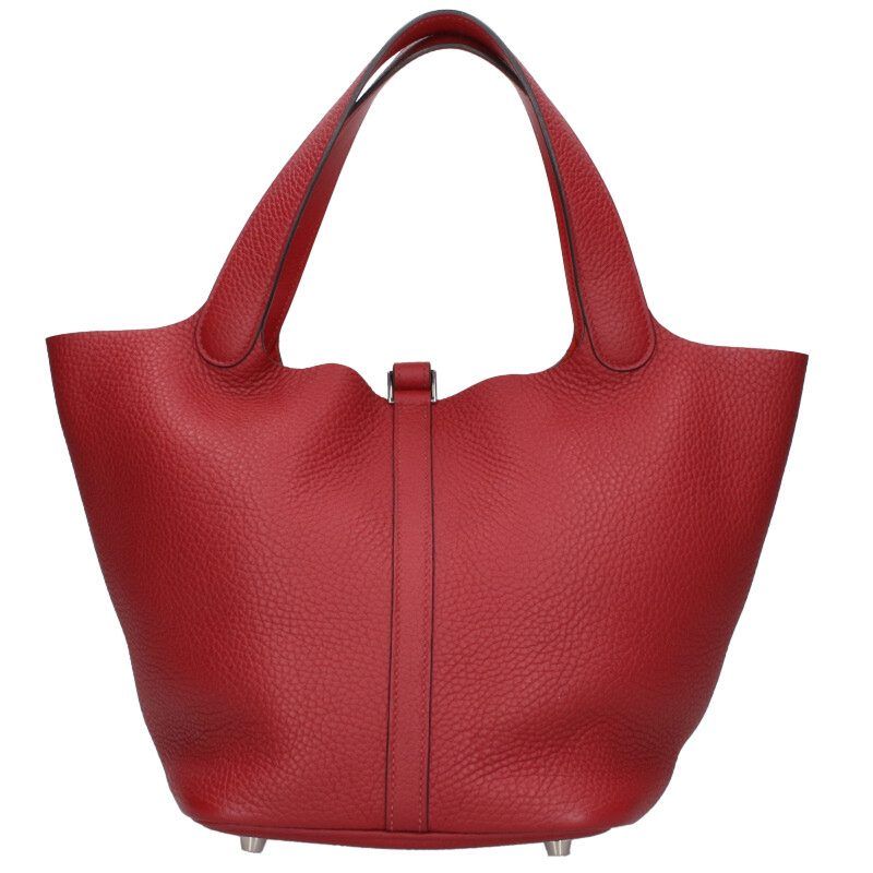 Hermes Picotin Lock MM Eclat Y Engraved Svhardware Taurillon Clemence Handbag