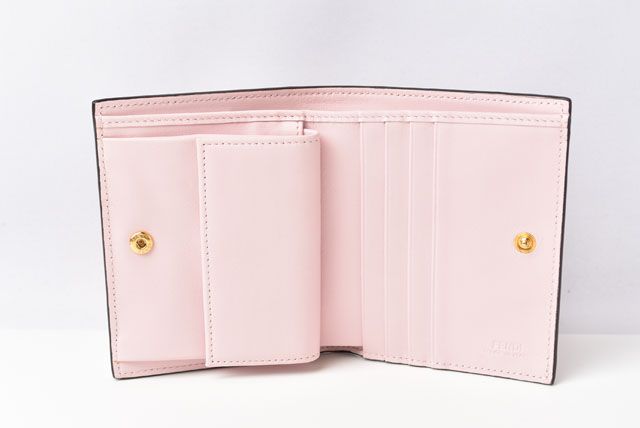 Unused Fendi Wallet Mini Wallet Bifold Wallet 8m0387 A18B F0nvj