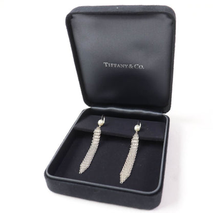 Tiffany & Co Ag925 Current Ag925 Mesh Tassel Earrings With Pearl (for Both