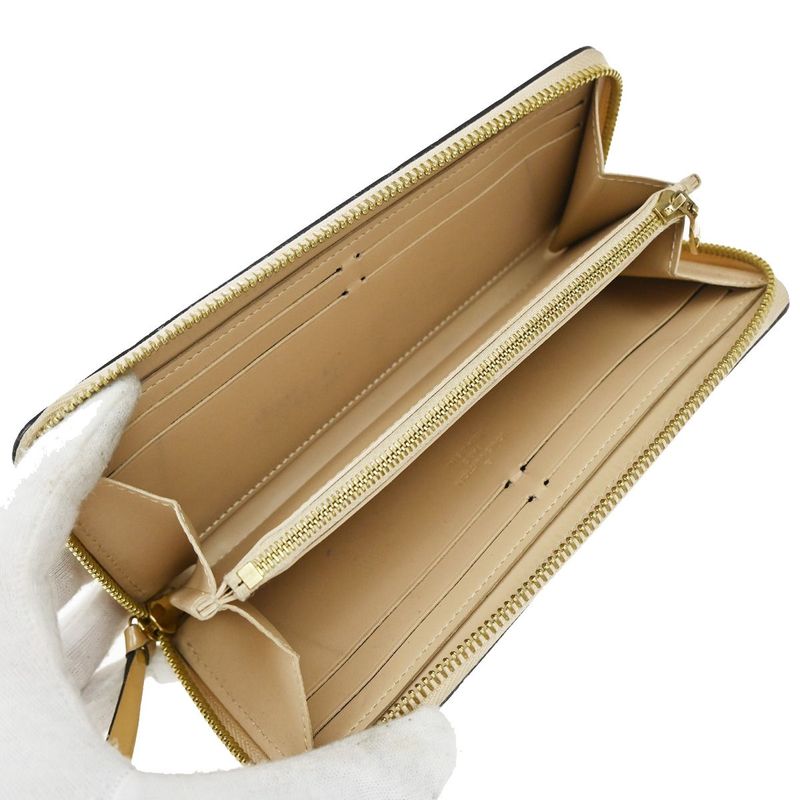 Louis Vuitton Clemence Zippy Wallet Vernis Leather M90923 65ka927