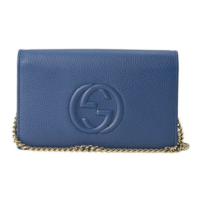 Gucci Shoulder Bag Soho Blue