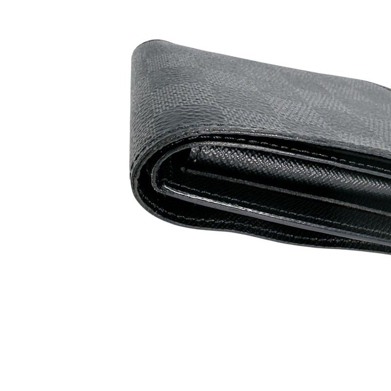 Louis Vuitton N62664 Damier Graphite Wallet Portefeuille Marco Fold Wallet