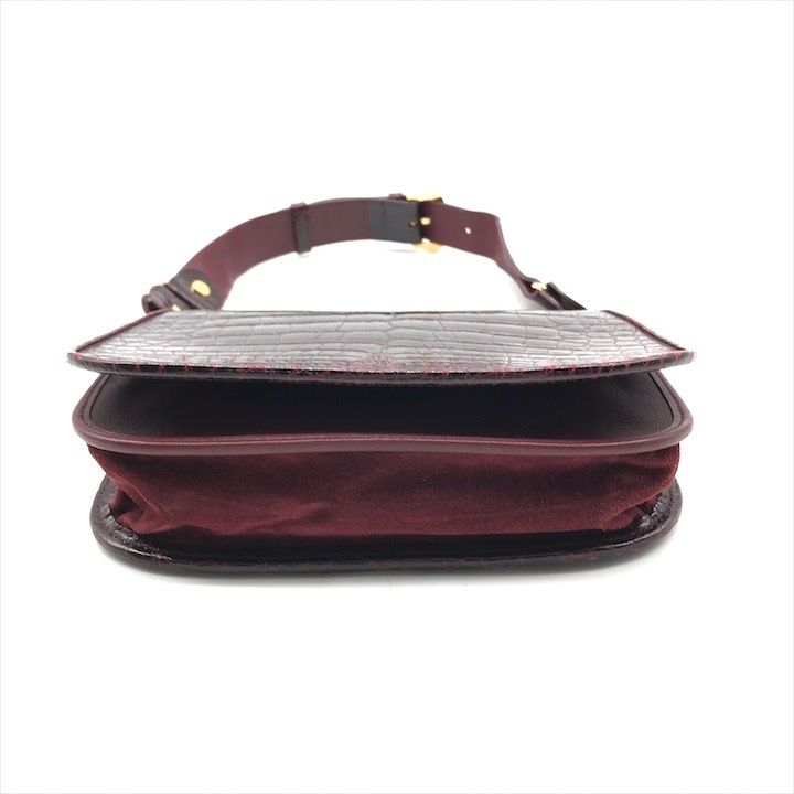 Cartier Leather Suede Shoulder Bag
