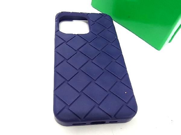 Bottega Veneta Rubber Iphone Case For Iphone13 Pro Ladies Men Purple As4693
