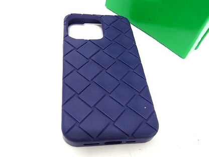 Bottega Veneta Rubber Iphone Case For Iphone13 Pro Ladies Men Purple As4693