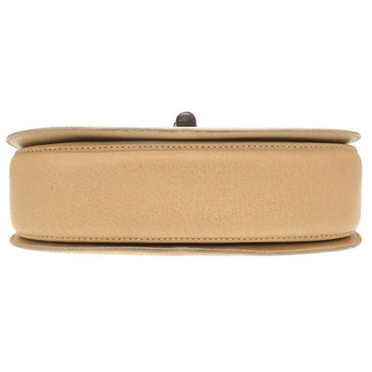 Gucci Bamboo Leather Beige Gold Hardware 2WAY Handbag Bag 0122 Gucci