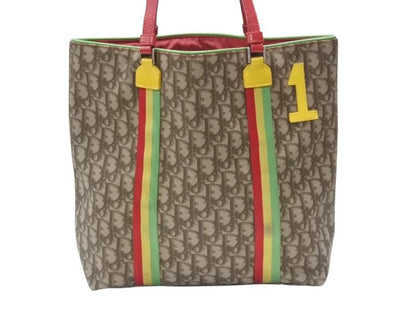 Dior Rasta Line Trotter Tote Bag Beige — view 2