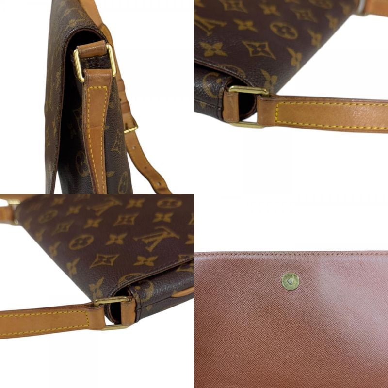 Louis Vuitton Musette Tango Short Monogram Shoulder Bag Monogram Canvas M51257
