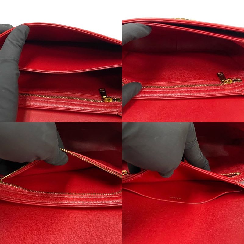Celine Triomphe Logo Hardware Leather Mini