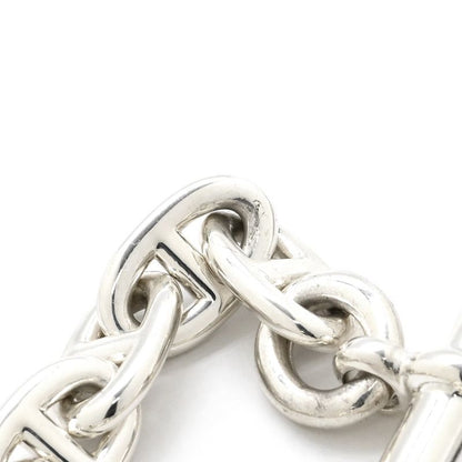 Hermes Bracelet Chaine D'ancre MM Silver 925 Silver 15 Frames Star Ring Silver