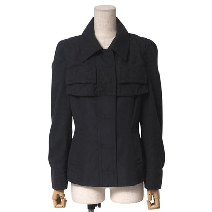 Celine Jacket Size 38 Docking Material Switch Made In France 20250402 Ra4063