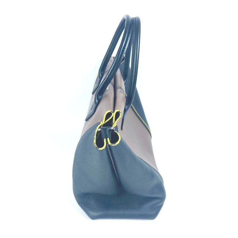 Louis Vuitton Handbag Tote W Cuir Orfebvre M94481 Leather Brown