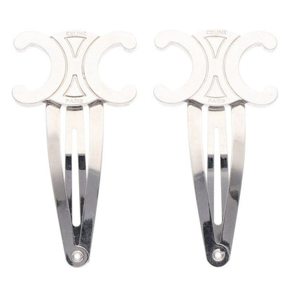 Celine Triomphe Hair Clip Accessory Pin Women