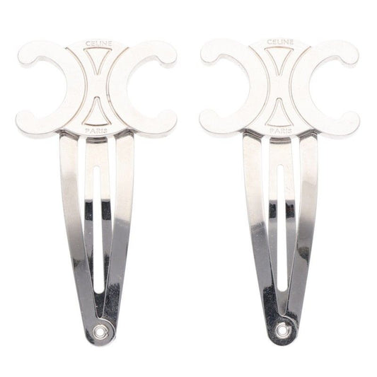 Celine Triomphe Hair Clip Accessory Pin Women