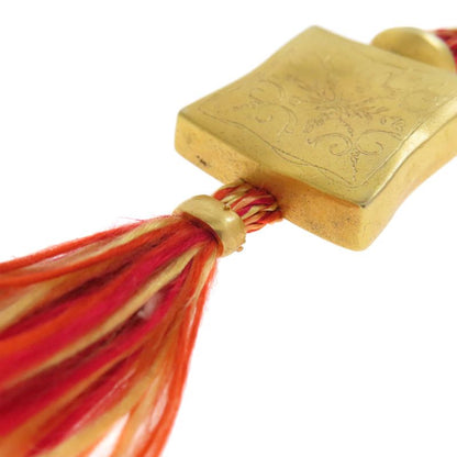 Hermes Van Cattle Faubourg Motif Necklace Metal Women