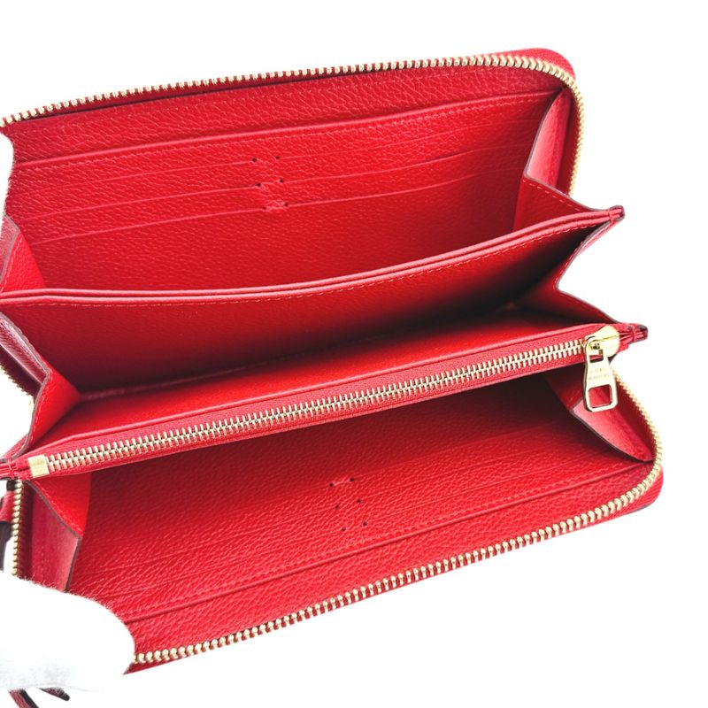 Louis Vuitton M60737 Monogram Zippy Wallet Long Wallet With Zipper Louis