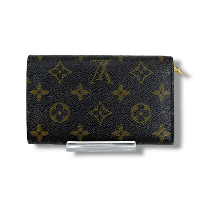 Louis Vuitton Monogram Leather Porte Monet Vier Trésor Bifold Compact Wallet