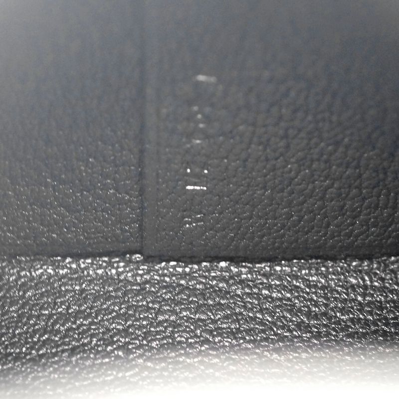 Hermes 041054ck Bastia Coin Purse Wallet Grimisty Dark Gray W Engraved