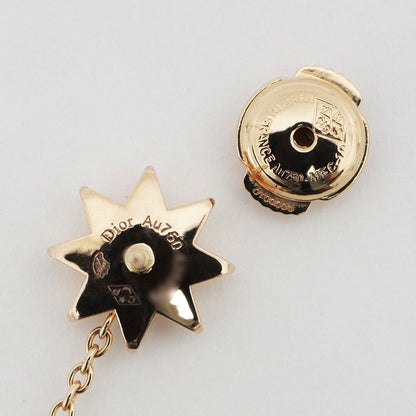Dior Etoile Des Vins Single Earrings Jrdv95259 18K Pink Gold Diamond