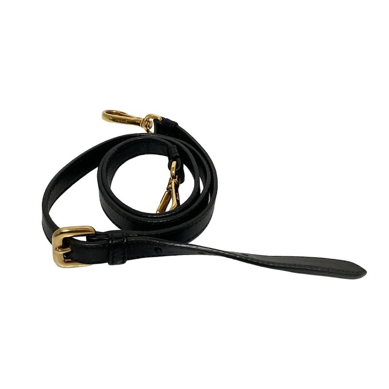 Prada Tote Bag - Bn1760 Black X Light Pink X Multi Leather Tag/ribbon Leather