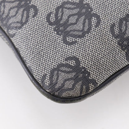 Loewe Anagram Tote Bag Pvc×leather Gray/black Unisex Handbag