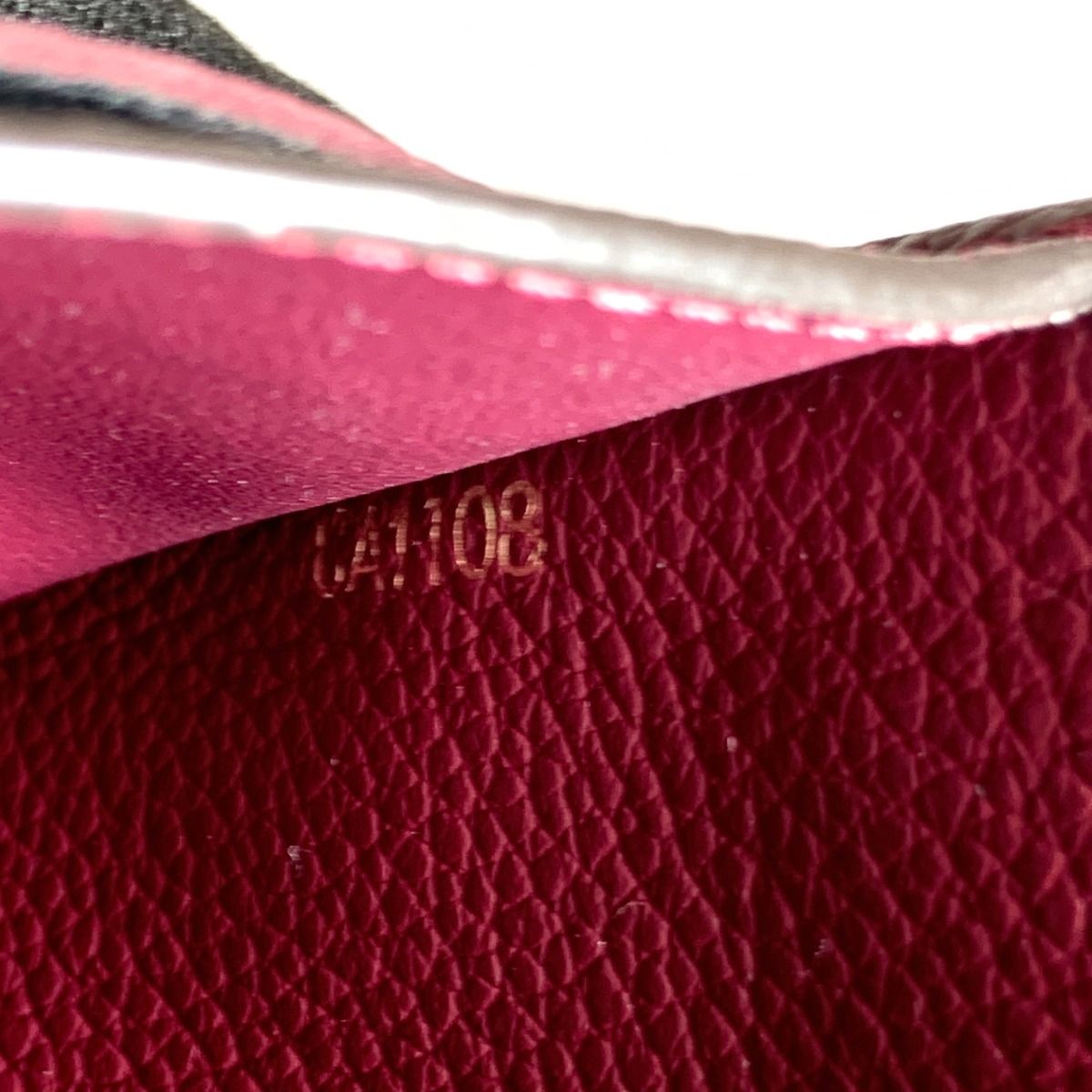 Louis Vuitton Empreinte Portefeuille Marine Trifold Wallet Wine Red