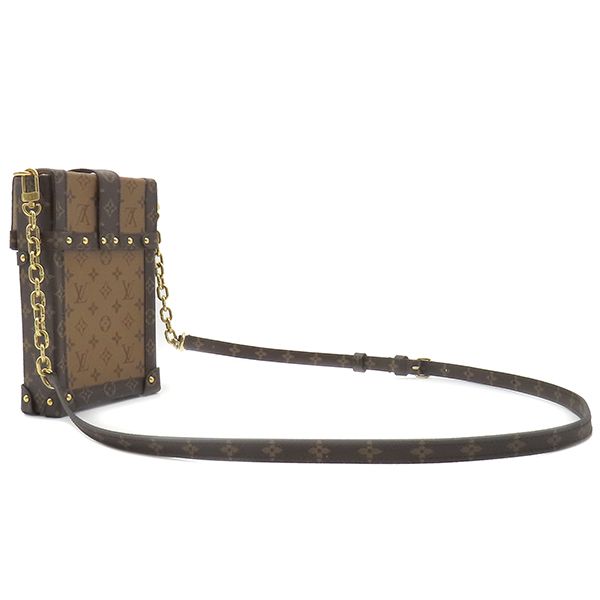 Louis Vuitton Shoulder Bag Pochette Trunk Vertical Monogram Canvas Monogram