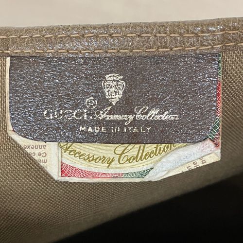 Gucci Tote Bag GG Supreme GG Supreme Old Gucci Sherry Line Brown