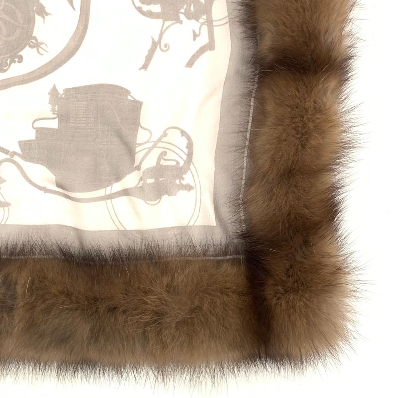 Top Quality Very Rare Hermes Sable Scarf