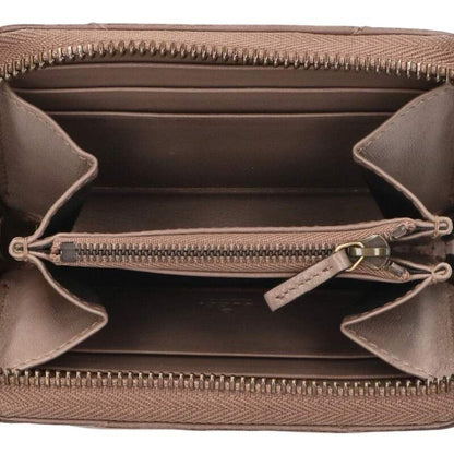 Gucci 474813 GG Marmont V-stitch Round Zip Wallet For Women