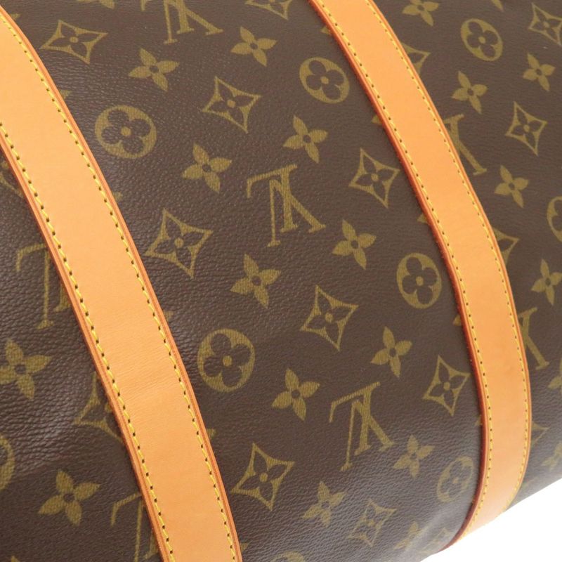 Louis Vuitton Keepall Bandoliere 55 Monogram M41414 Boston Bag LV 1242 Louis