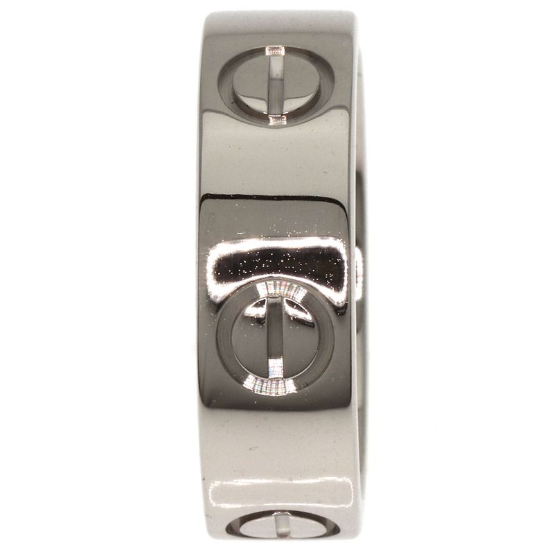 Cartier Love Ring #48 Ring - 18K White Gold Ladies