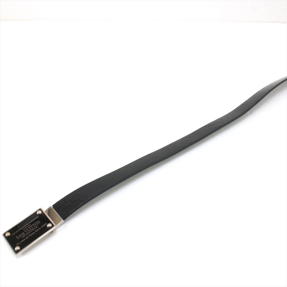 Louis Vuitton Saint Cher Aventour Belt 90-105cm (41.34in) Black