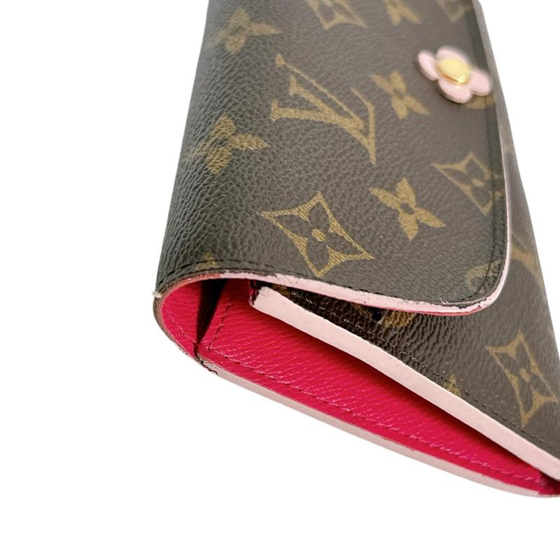 Louis Vuitton M64202 Monogram Portefeuille Emilie Long Wallet Louis Vuitton