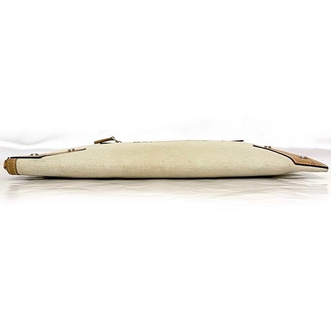 Balenciaga Clutch Bag Beige Natural