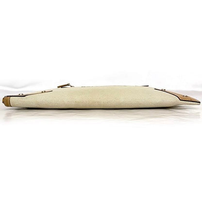 Balenciaga Clutch Bag Beige Natural
