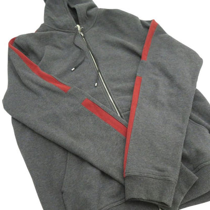Hermes Zip Sweatshirt Hoodie 647610ja82xl Cotton Gray Men 1133 Hermes