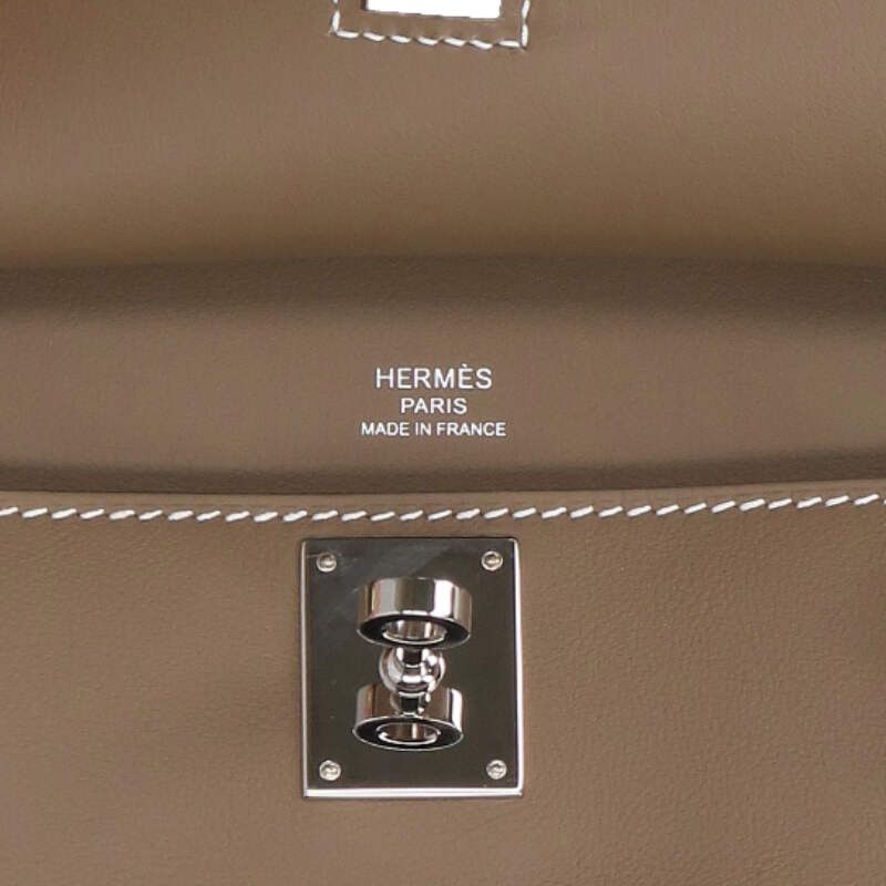 Hermes Gypsyère Mini Engraved K Svhardware Swift Shoulder Bag Men's Mini