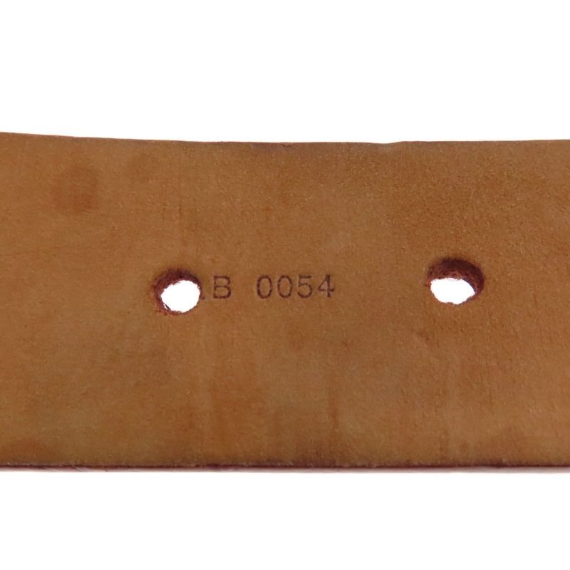 Louis Vuitton Saint Laurent LV Initials Belt Nomad Leather Men's