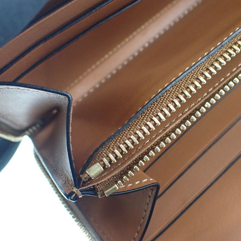 [AB Rank] Loewe Puzzle Zip Around Long Wallet C510t12x13 Calfskin Ghost Soft